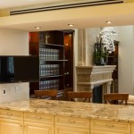 Kitchen-Bar-TV-Setup